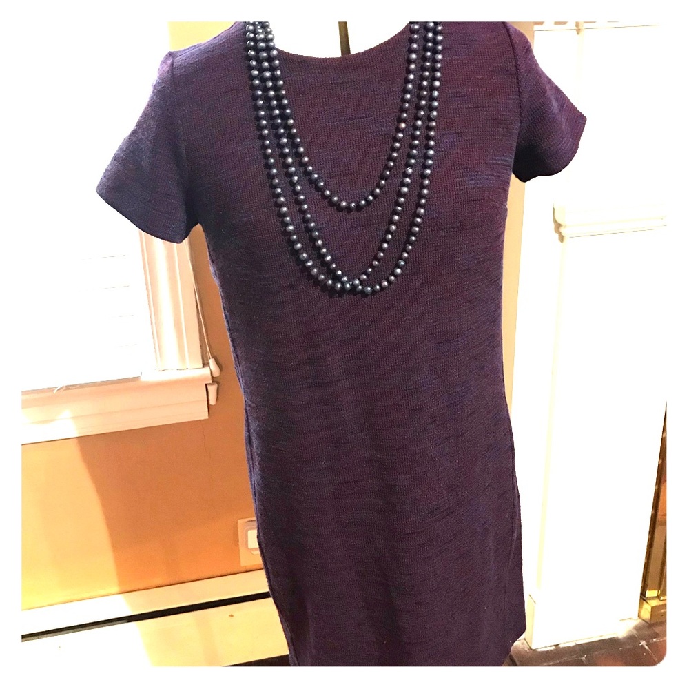 Loft Burgundy Dress
